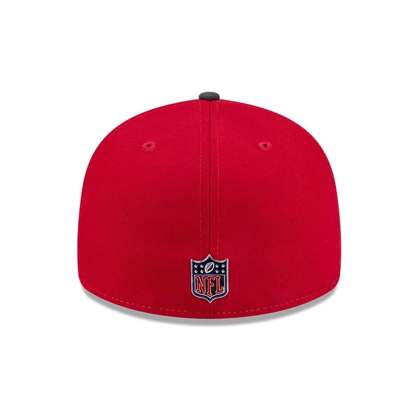Pictured is this NFL Draft 2026 Tampa Bay Buccaneers 59FIFTY Fitted cap in red. 5
