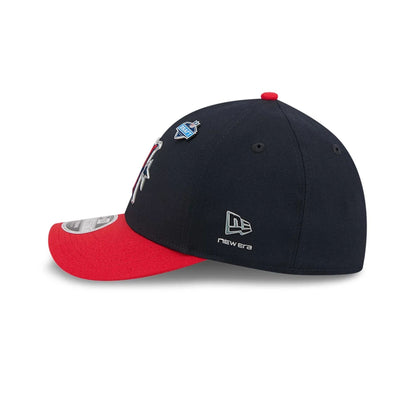 Pictured is this NFL Draft 2026 Houston Texans 39THIRTY M-Crown Stretch Fit cap in navy. 5