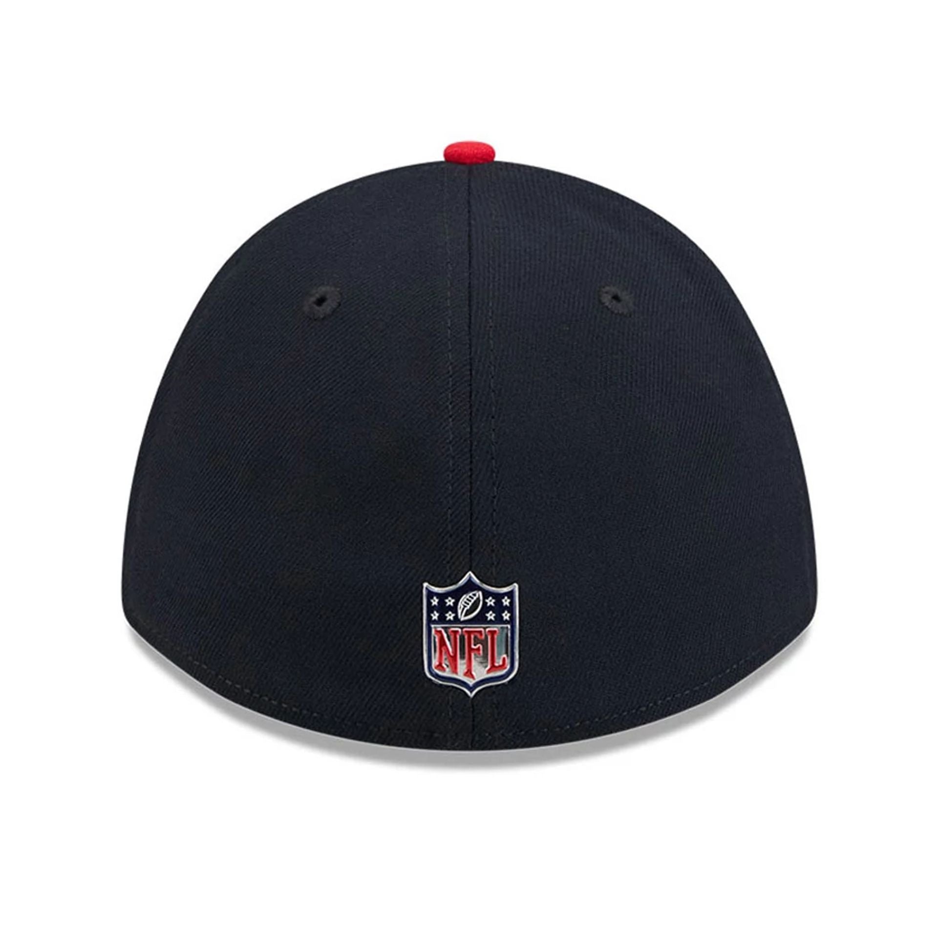 Pictured is this NFL Draft 2026 Houston Texans 39THIRTY M-Crown Stretch Fit cap in navy. 4