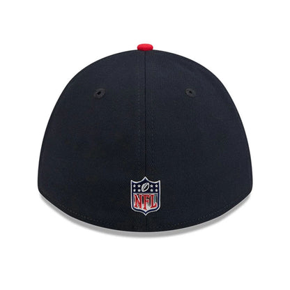 Pictured is this NFL Draft 2026 Houston Texans 39THIRTY M-Crown Stretch Fit cap in navy. 4