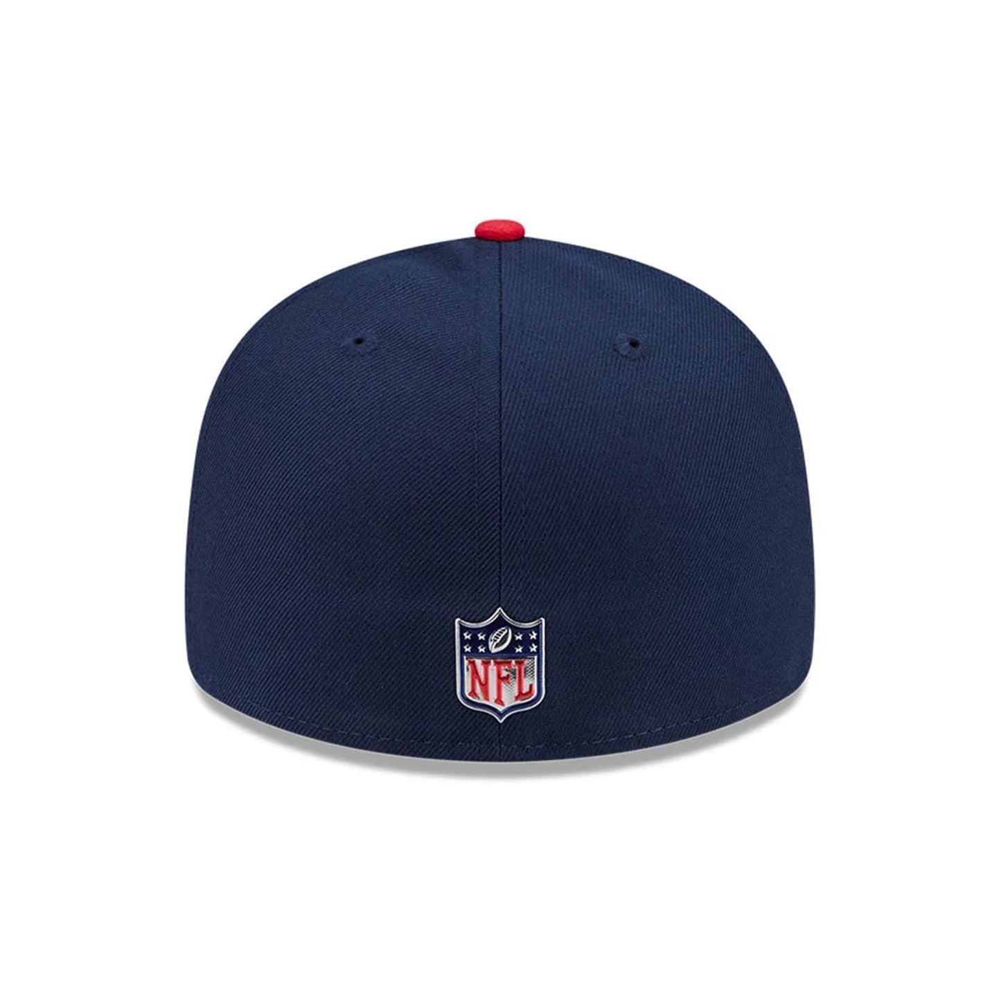 Pictured is this NFL Draft 2026 New England Patriots 59FIFTY Fitted cap in dark blue. 5