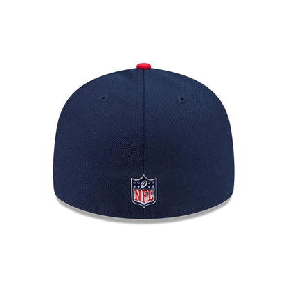 Pictured is this NFL Draft 2026 New England Patriots 59FIFTY Fitted cap in dark blue. 5