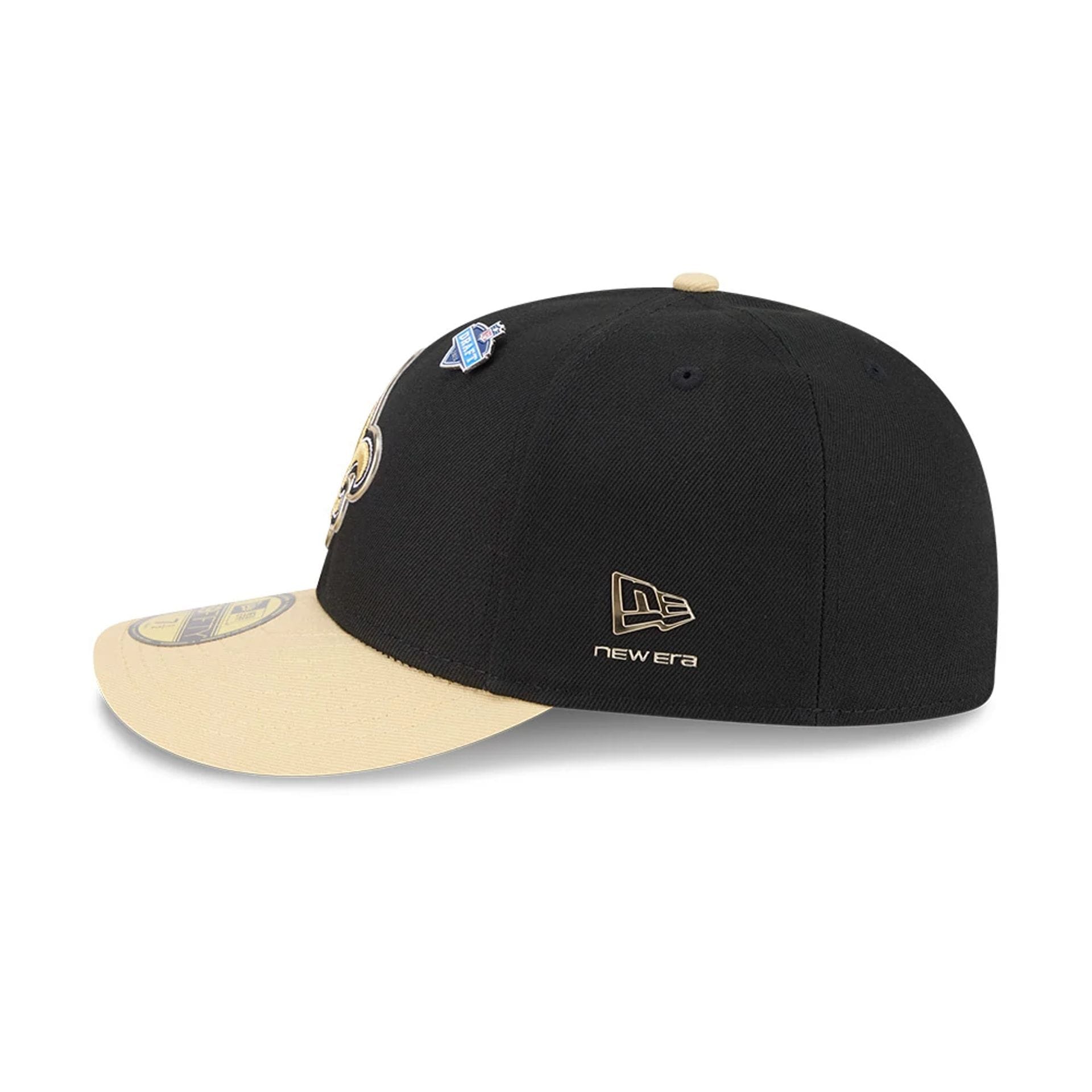 Pictured is this NFL Draft 2026 New Orleans Saints 59FIFTY Fitted cap in black. 6