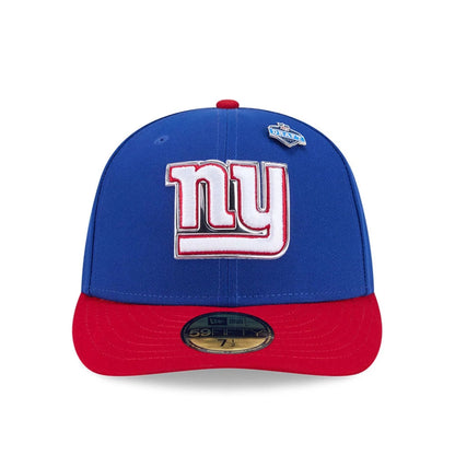 Pictured is this NFL Draft 2026 New York Giants 59FIFTY Fitted cap in blue. 3