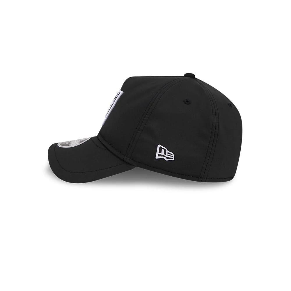 Pictured is this NFL Quickstrike Raiders 9FORTY Apex cap in black. 5