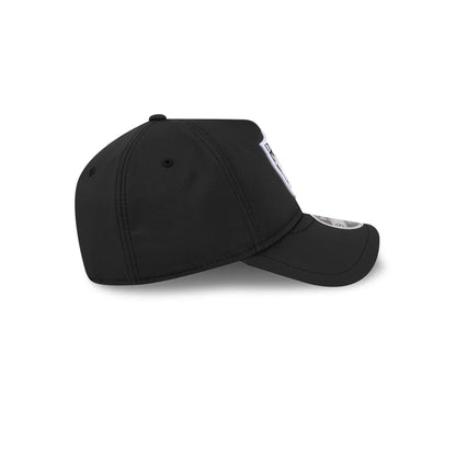 Pictured is this NFL Quickstrike Las Vegas Raiders 9FORTY Apex cap in black. 6