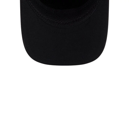 Pictured is this NFL Quickstrike Las Vegas Raiders 9FORTY Apex cap in black. 7