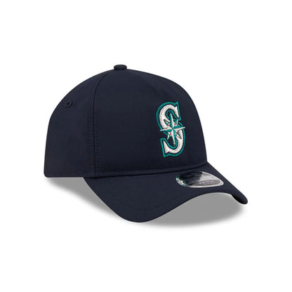 Pictured is this MLB Quickstrike Seattle Mariners 9FORTY Apex cap in navy. 3