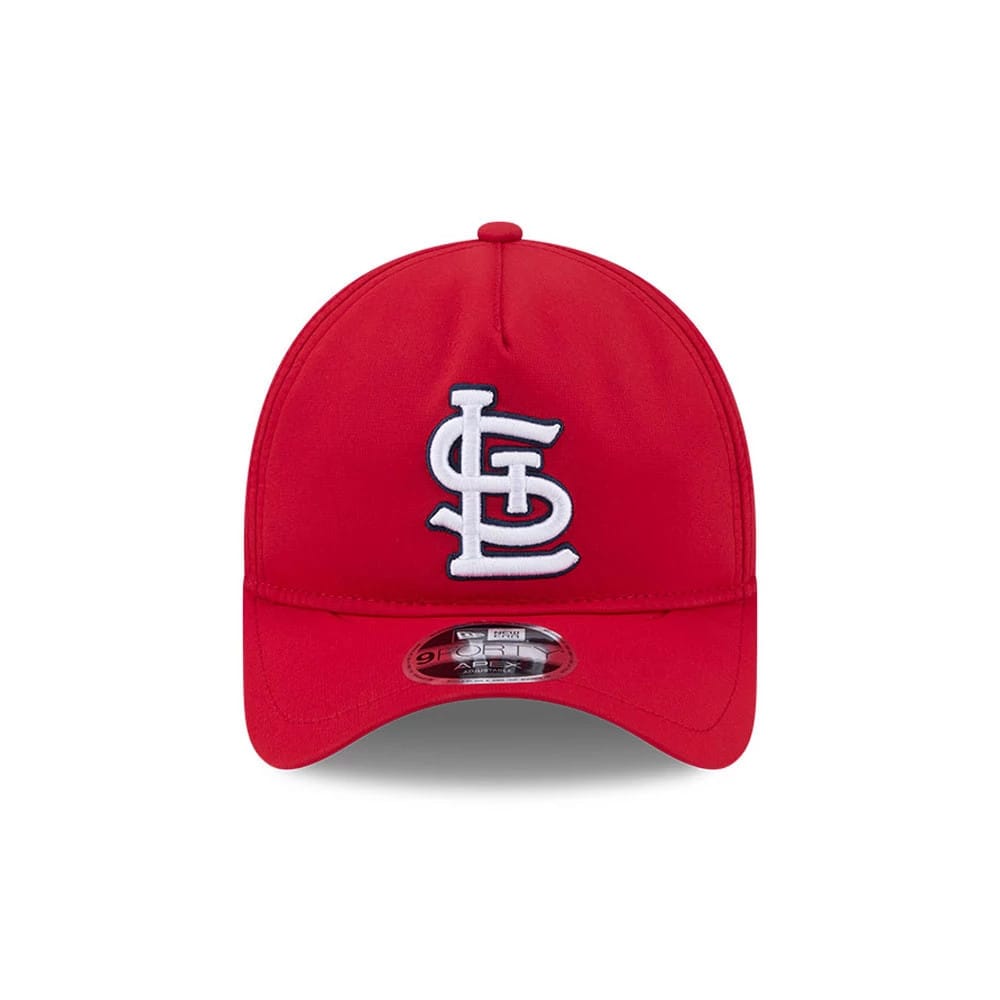 Pictured is this MLB Quickstrike St. Louis Cardinals 9FORTY Apex cap in red. 3