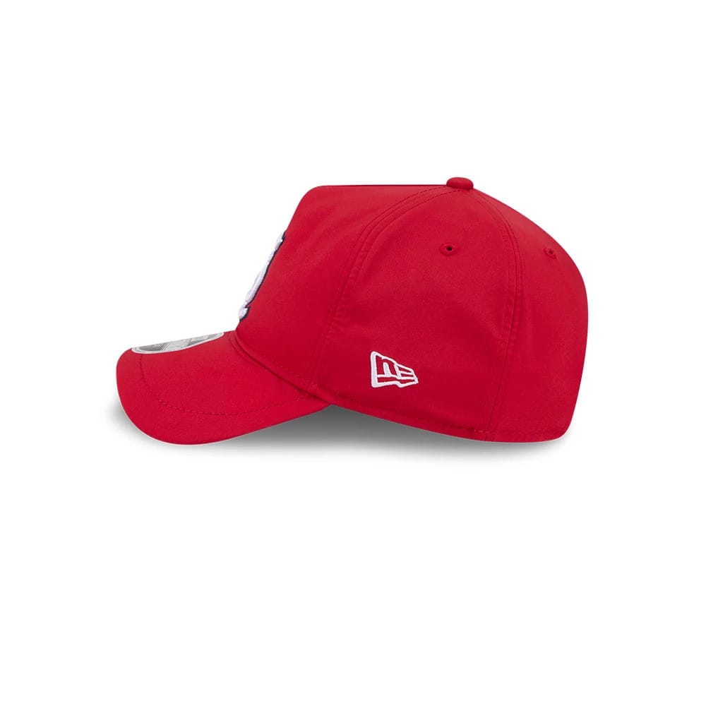 Pictured is this MLB Quickstrike St. Louis Cardinals 9FORTY Apex cap in red. 5