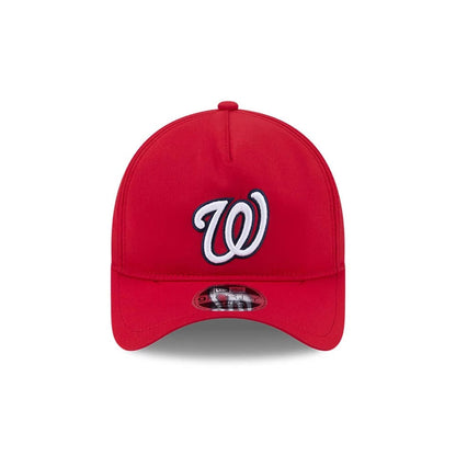 Pictured is this MLB Quickstrike Washington Nationals 9FORTY Apex cap in red. 3