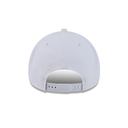 Pictured is this NFL Quickstrike Las Vegas Raiders 9FORTY Apex cap in white. 5