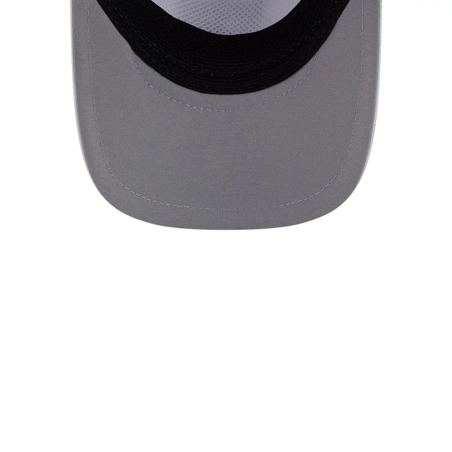 Pictured is this NFL Quickstrike Las Vegas Raiders 9FORTY Apex cap in white. 2