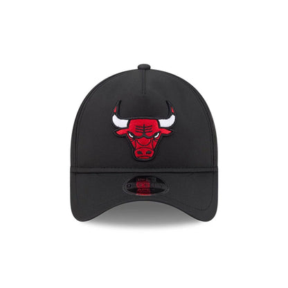 Pictured is this NBA Quickstrike Chicago Bulls 9FORTY Apex cap in black. 2