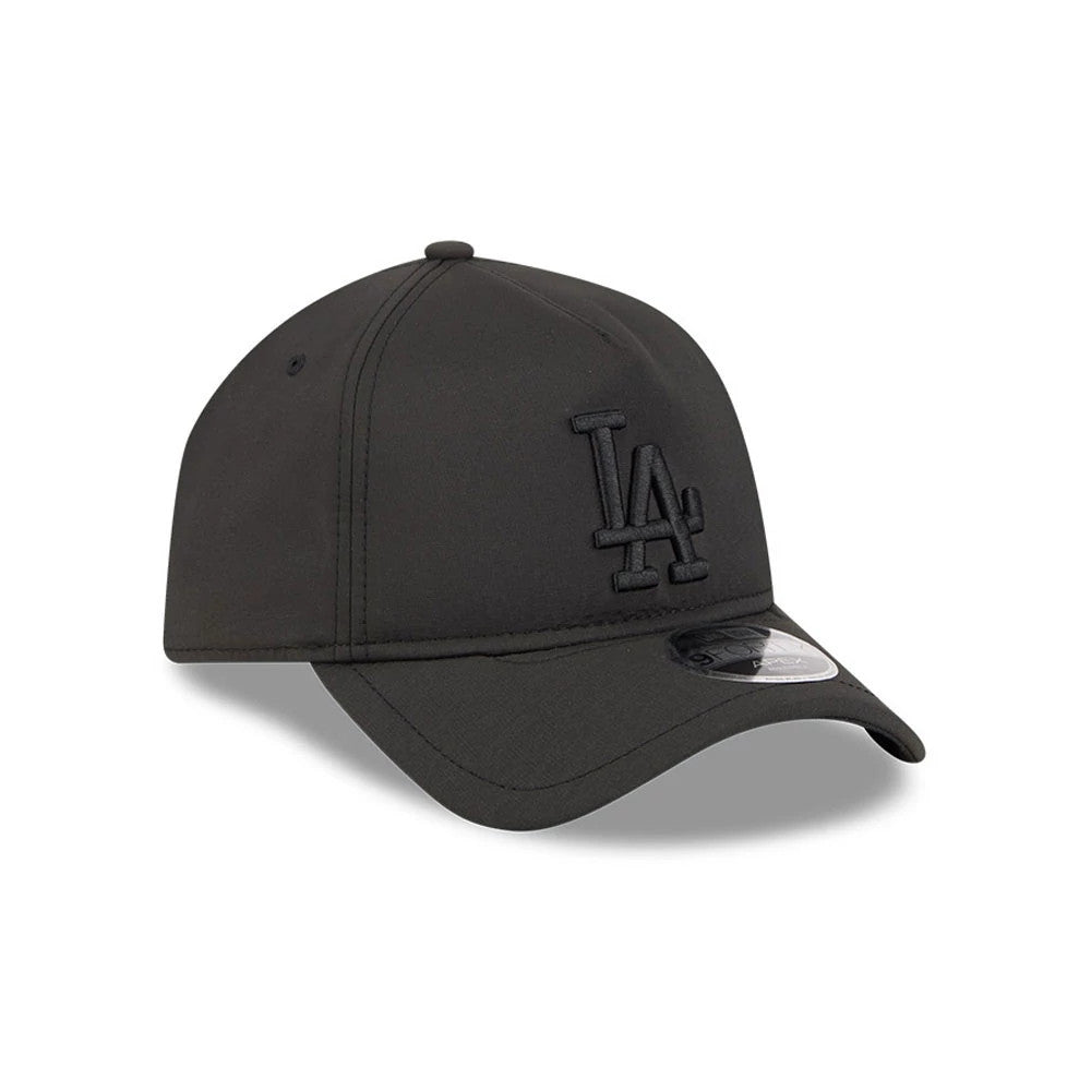 Pictured is this MLB Quickstrike LA Dodgers 9FORTY Apex cap in black on black. 3