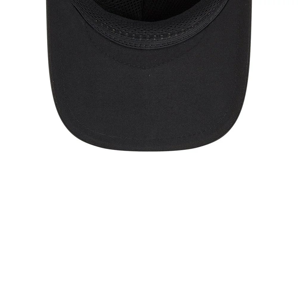 Pictured is this MLB Quickstrike LA Dodgers 9FORTY Apex cap in black on black. 7