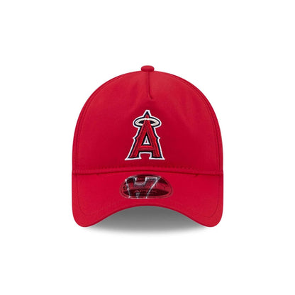 Pictured is this MLB Quickstrike LA Angels 9FORTY Apex cap in red. 3