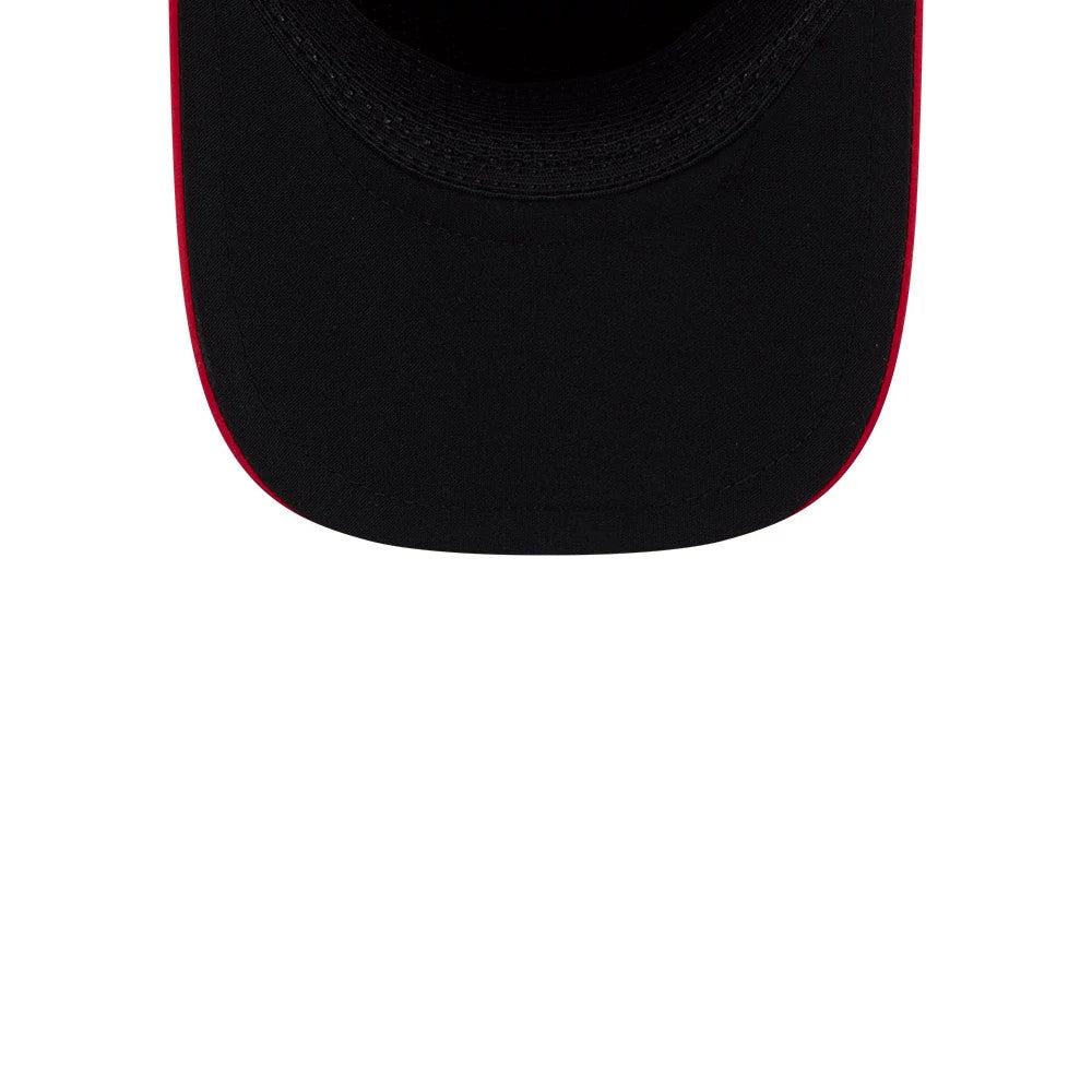 Pictured is this MLB Quickstrike LA Angels 9FORTY Apex cap in red. 2