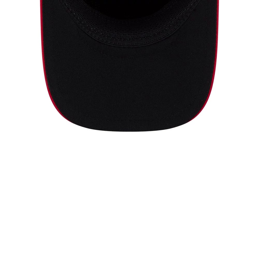 Pictured is this MLB Quickstrike LA Angels 9FORTY Apex cap in red. 2
