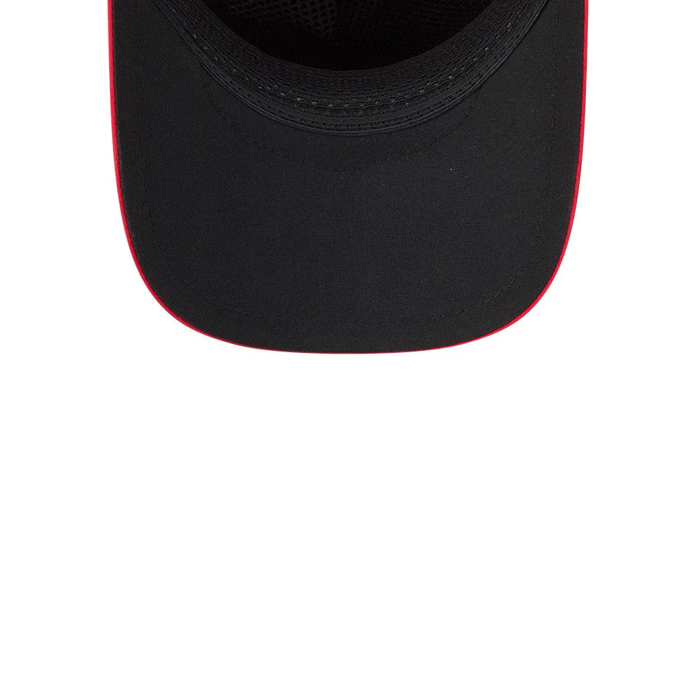 Pictured is this MLB Quickstrike Cincinnati Reds 9FORTY Apex cap in red. 2
