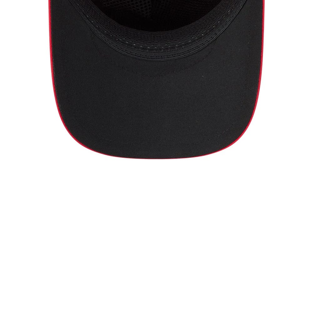 Pictured is this MLB Quickstrike Cincinnati Reds 9FORTY Apex cap in red. 2