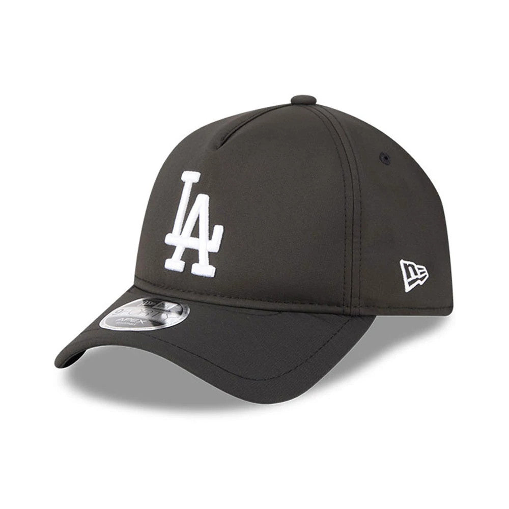 Pictured is this MLB Quickstrike Core LA Dodgers 9FORTY Apex cap in black. 1