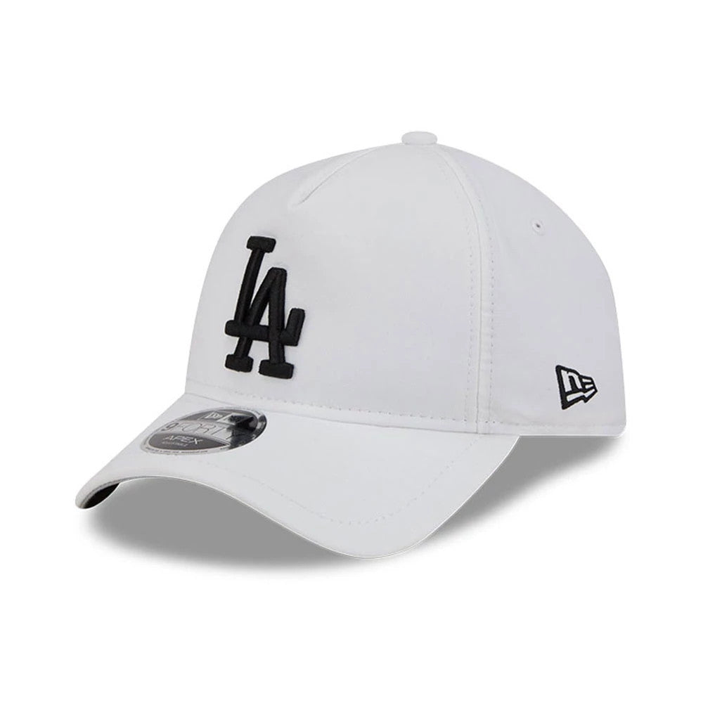 Pictured is this MLB Quickstrike LA Dodgers 9FORTY Apex cap in white. 1