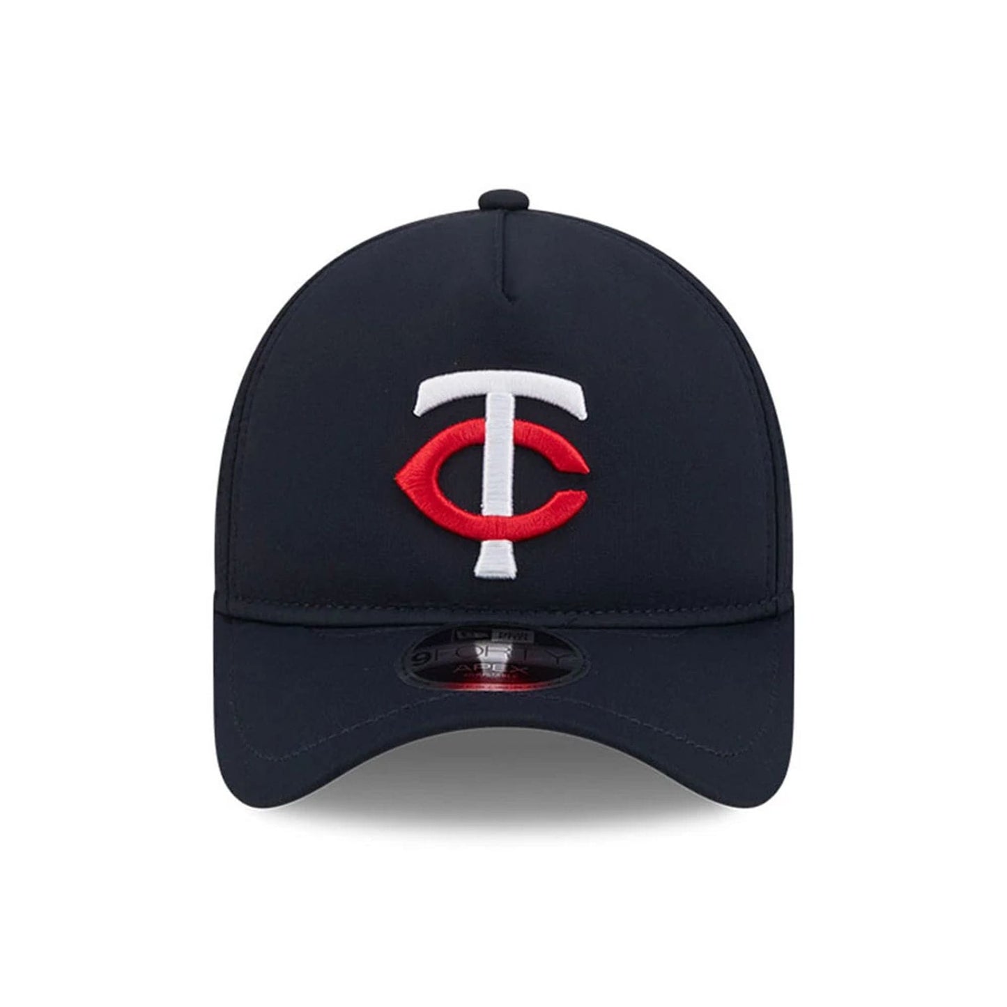 Pictured is this MLB Quickstrike Minnesota Twins 9FORTY Apex cap in navy. 2
