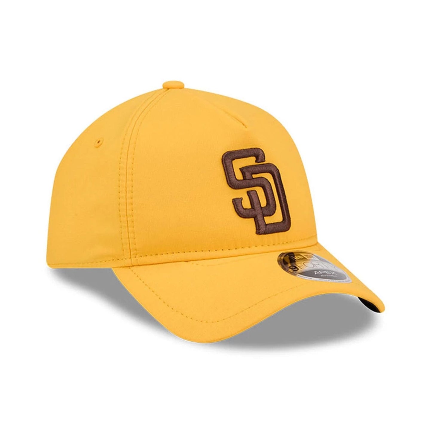 Pictured is this MLB Quickstrike San Diego Padres 9FORTY Apex cap in Yellow. 4