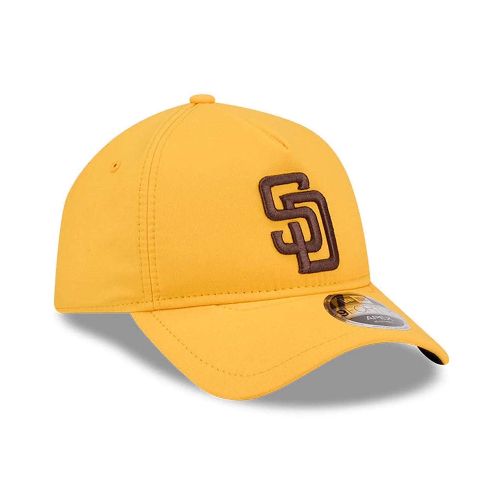 Pictured is this MLB Quickstrike San Diego Padres 9FORTY Apex cap in Yellow. 4