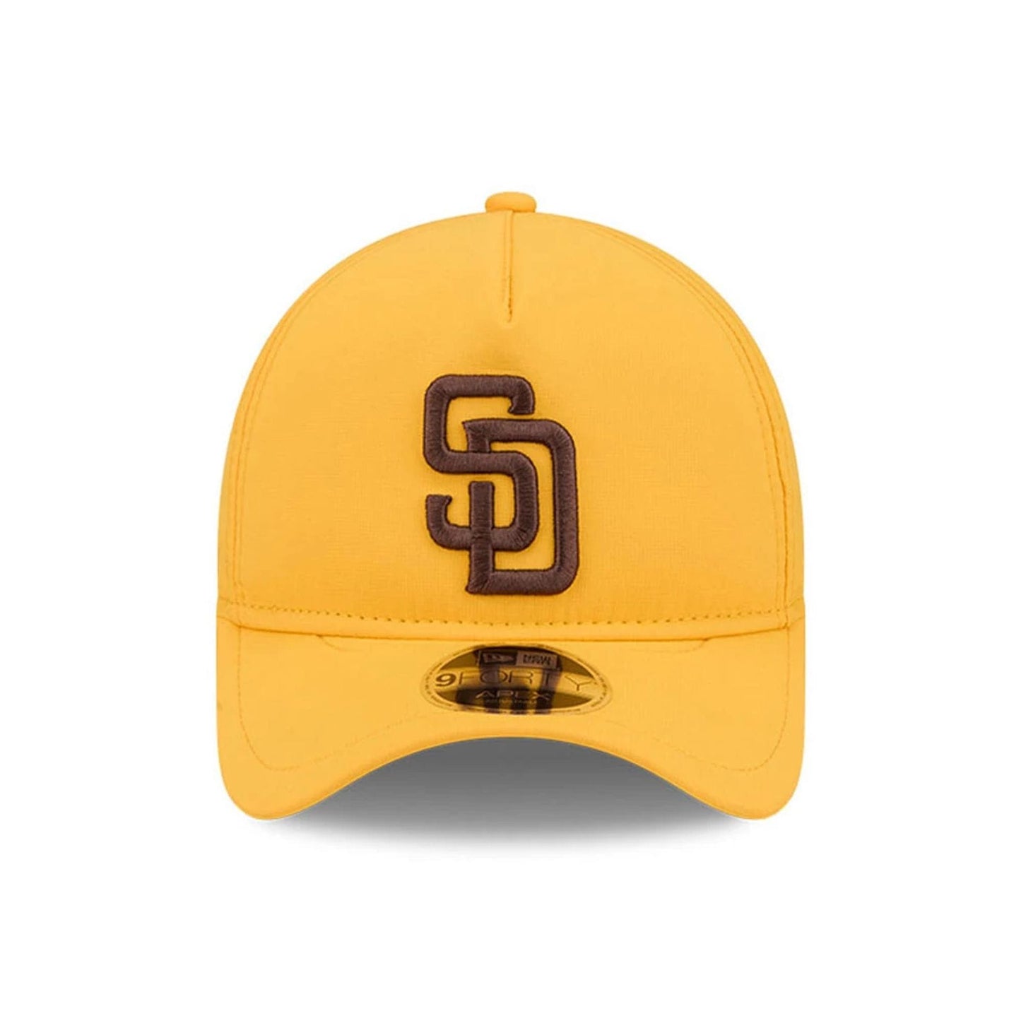 Pictured is this MLB Quickstrike San Diego Padres 9FORTY Apex cap in Yellow. 3