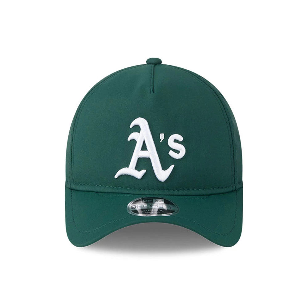 Pictured is this MLB Quickstrike Athletics 9FORTY Apex cap in dark green. 3