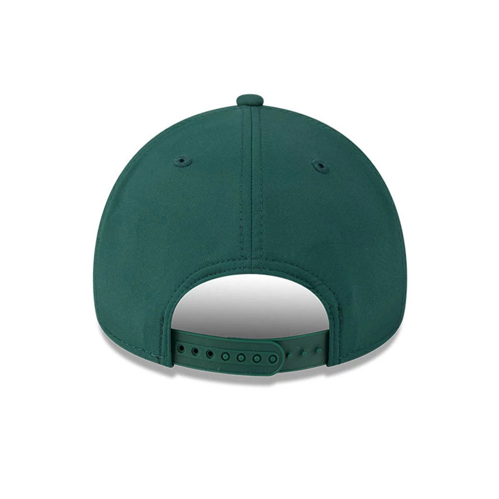 Pictured is this MLB Quickstrike Athletics 9FORTY Apex cap in dark green. 5