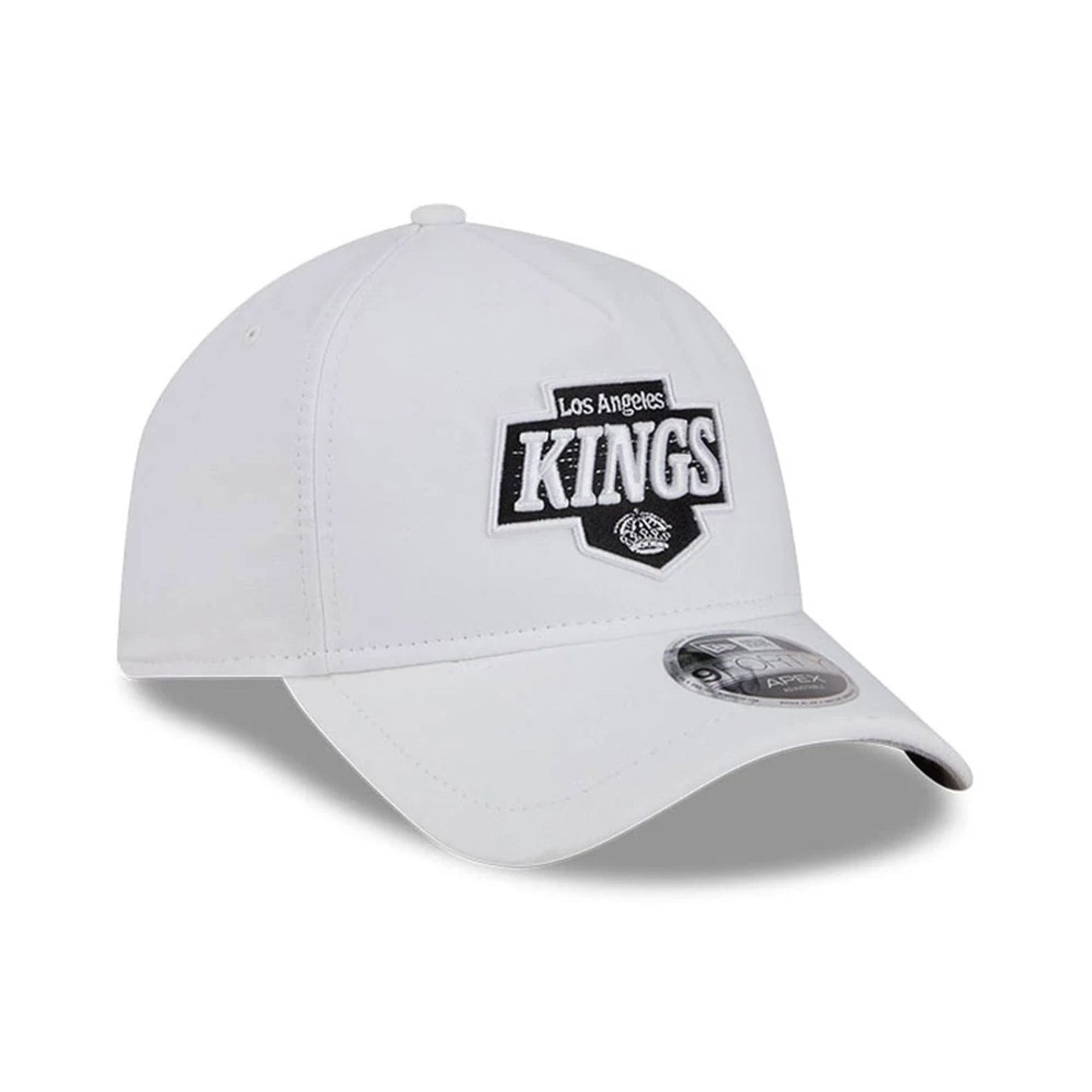 Pictured is this NHL Quickstrike LA Kings 9FORTY Apex cap in white. 3