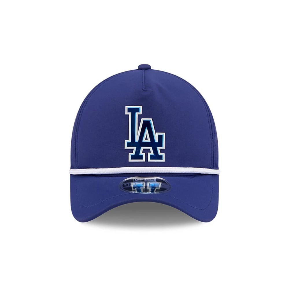 Pictured is this MLB Quickstrike Dodgers 9FORTY Apex cap in dark blue. 3