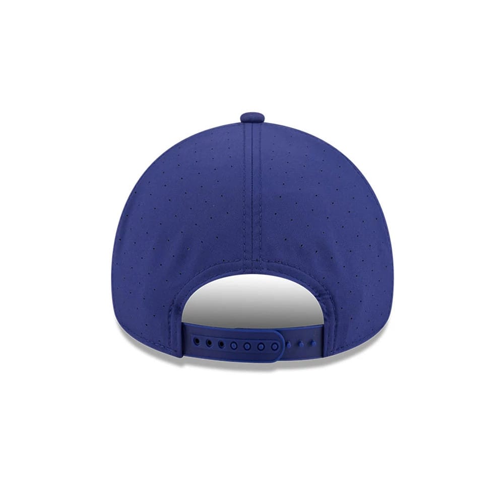Pictured is this MLB Quickstrike Dodgers 9FORTY Apex cap in dark blue. 5