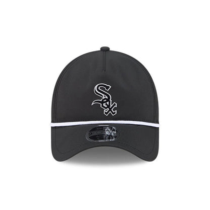 Pictured is this MLB Quickstrike Chicago White Sox 9FORTY Apex cap in black. 2
