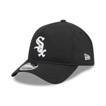 Pictured is this MLB Quickstrike Chicago White Sox 9FORTY Apex cap in black. 1