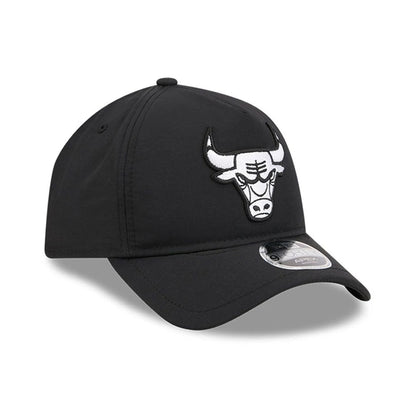 Pictured is this NBA Quickstrike Chicago Bulls 9FORTY Apex cap in black. 3