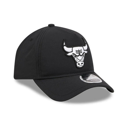 Pictured is this NBA Quickstrike Chicago Bulls 9FORTY Apex cap in black. 3