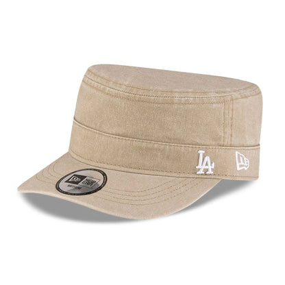 Pictured is this MLB Military Quickstrike LA Dodgers Military cap in beige. 1