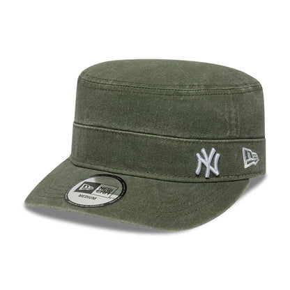 Pictured is this MLB Military Quickstrike New York Yankees Military cap in green. 1