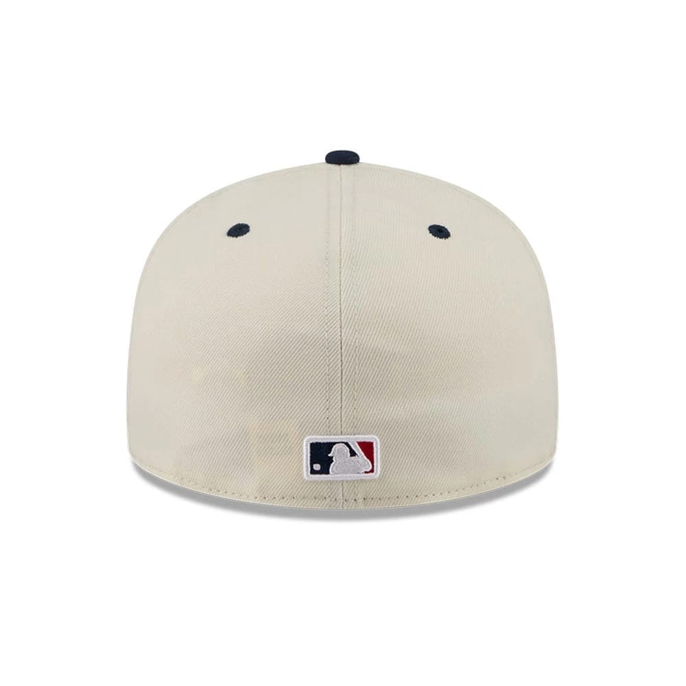 Pictured is this MLB 4th Of July 2026 Detroit Tigers 59FIFTY Fitted cap in Cream. 6