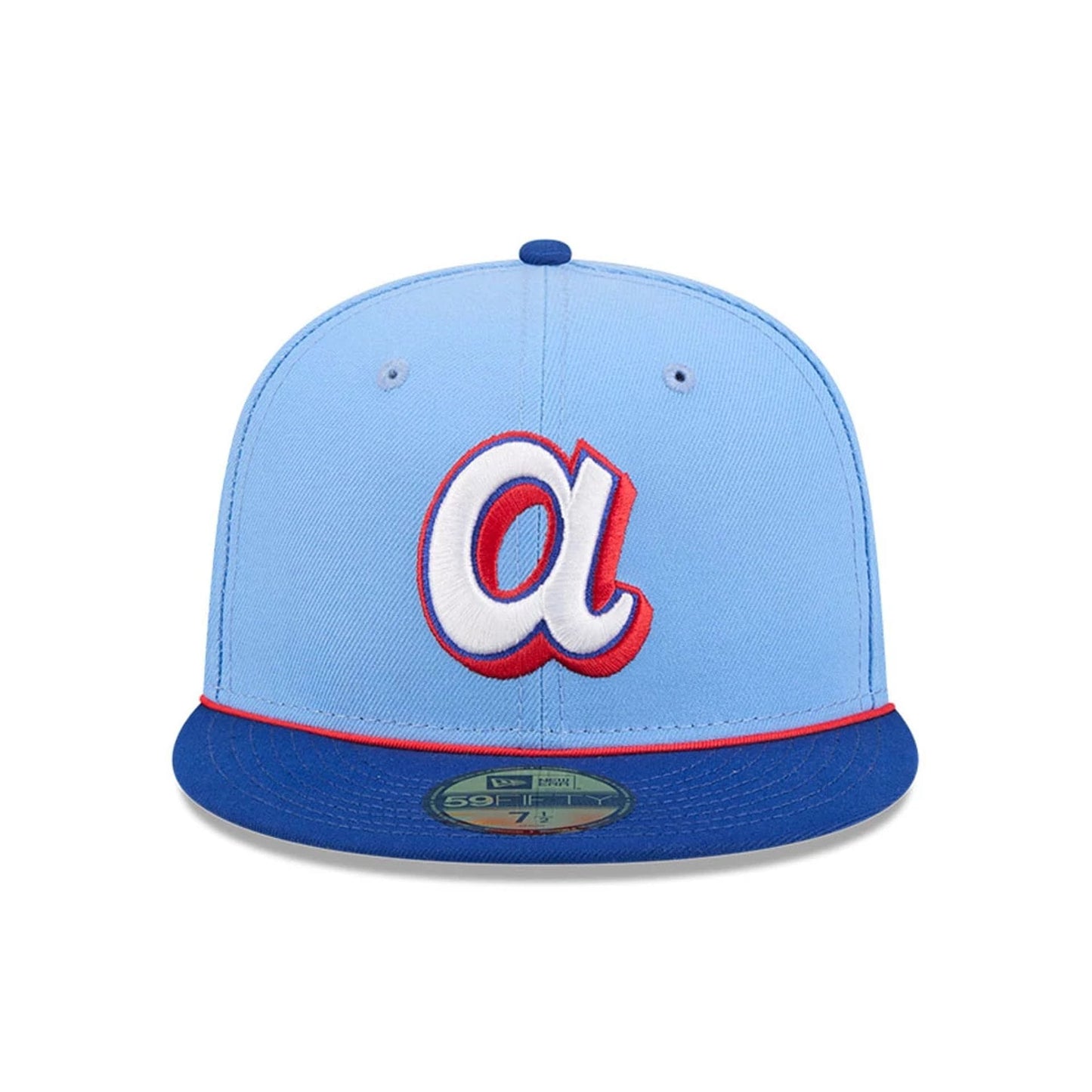 Pictured is this MLB City Connect Atlanta Braves 59FIFTY Fitted cap in Light Blue. 3