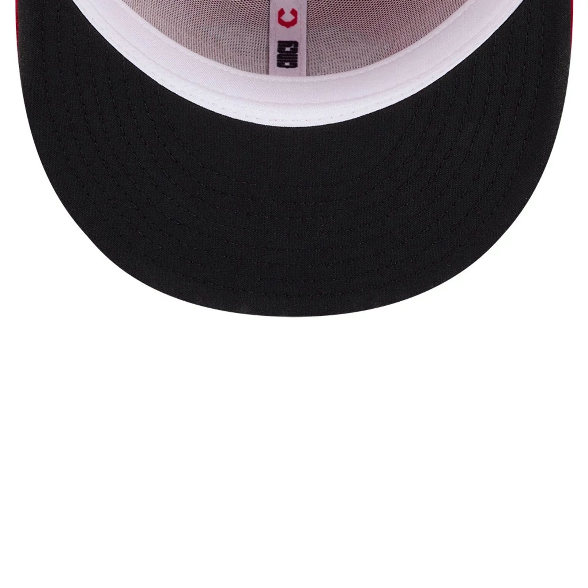 Pictured is this MLB City Connect Cincinnati Reds 59FIFTY Fitted cap in Red. 2