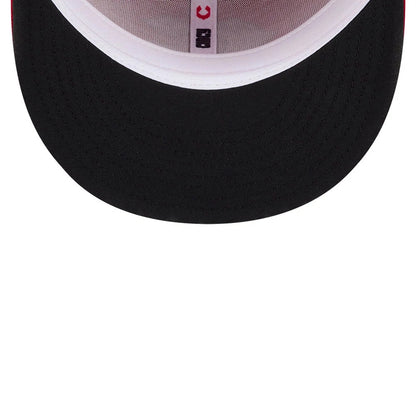 Pictured is this MLB City Connect Cincinnati Reds 59FIFTY Fitted cap in Red. 2