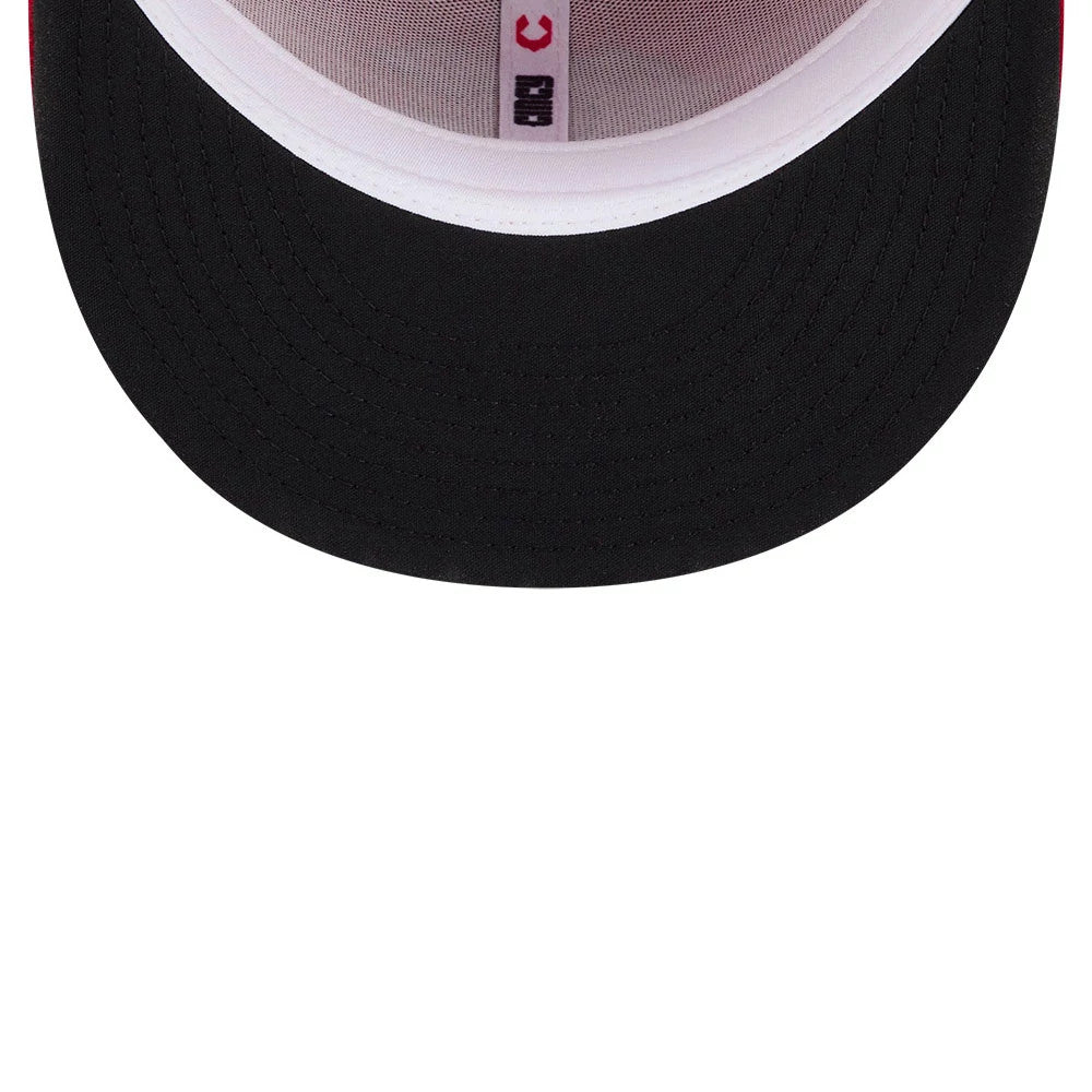 Pictured is this MLB City Connect Cincinnati Reds 59FIFTY Fitted cap in Red. 2