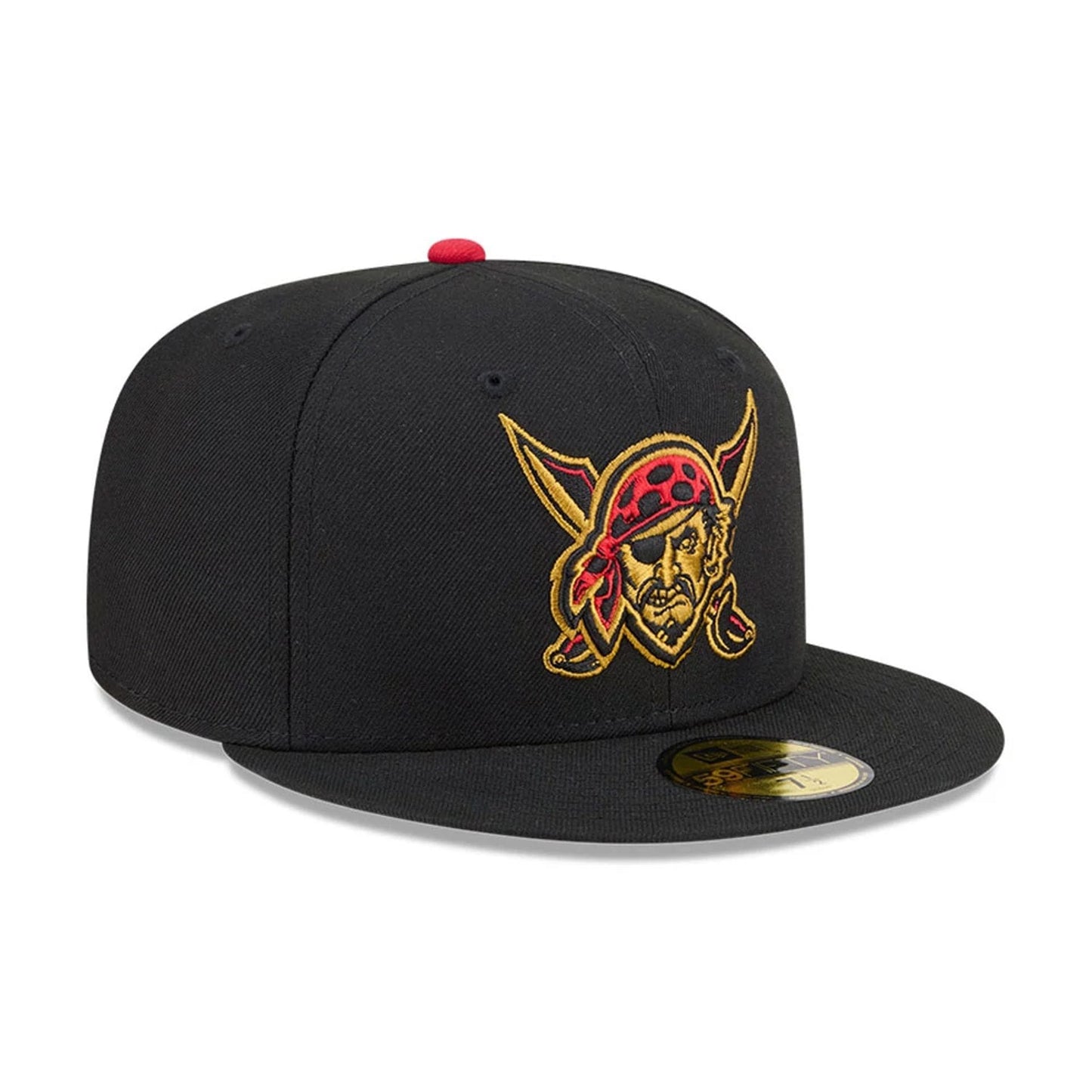 Pictured is this MLB City Connect Pittsburgh Pirates 59FIFTY Fitted cap in black. 3