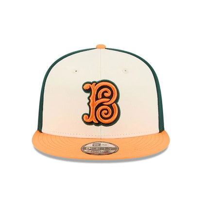 Pictured is this MLB City Connect Baltimore Orioles 9FIFTY Snapback cap in Dark Green. 3