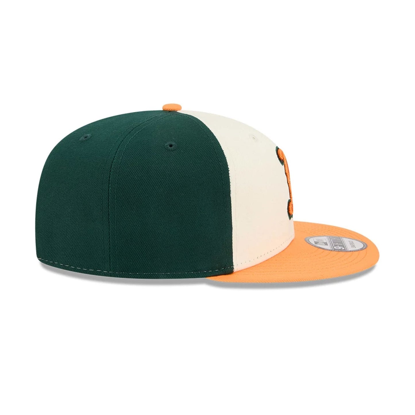 Pictured is this MLB City Connect Baltimore Orioles 9FIFTY Snapback cap in Dark Green. 7